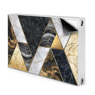Magnetische mat voor de radiator Marmeren mozaïek