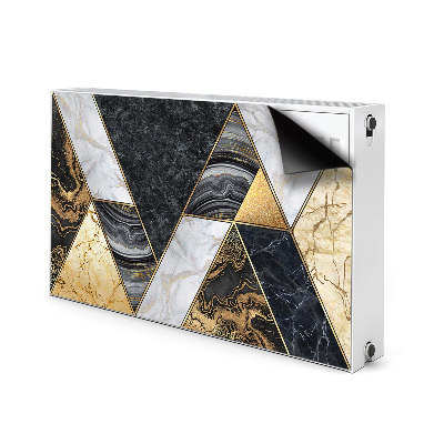 Magnetische mat voor de radiator Marmeren mozaïek