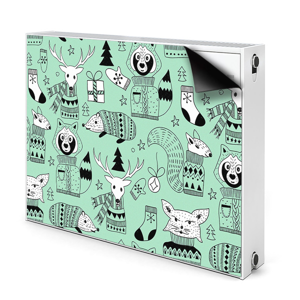 Magnetische radiatormat Scandinavische dierentuin