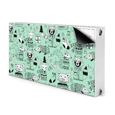 Magnetische radiatormat Scandinavische dierentuin