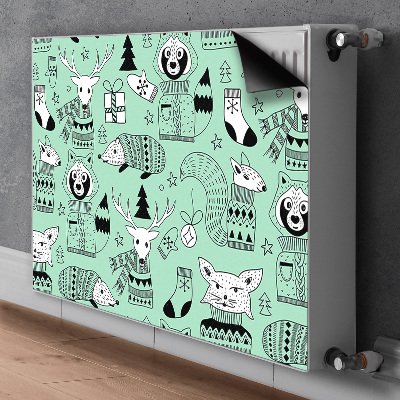 Magnetische radiatormat Scandinavische dierentuin