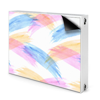 Magnetische mat voor de radiator Een kwast