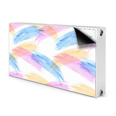 Magnetische mat voor de radiator Een kwast