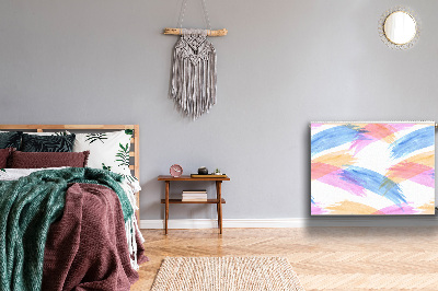 Magnetische mat voor de radiator Een kwast