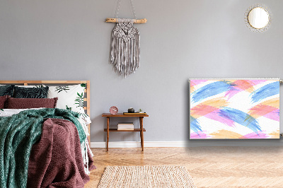 Magnetische mat voor de radiator Een kwast