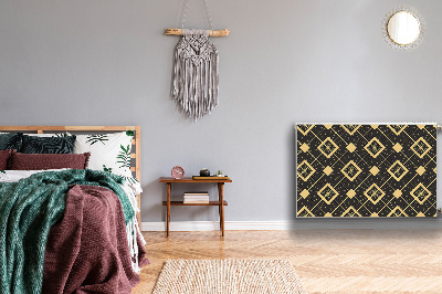 Magnetische radiatormat Retro patroon