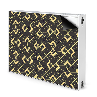 Magnetische mat voor de radiator Modern patroon