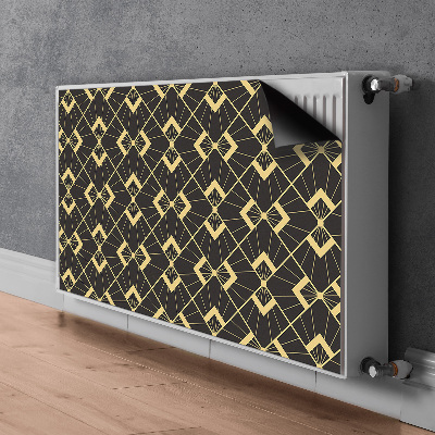 Magnetische mat voor de radiator Modern patroon