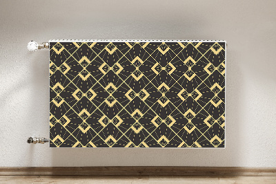 Magnetische mat voor de radiator Modern patroon