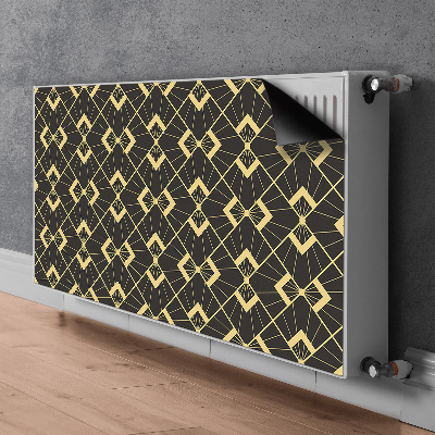 Magnetische mat voor de radiator Modern patroon