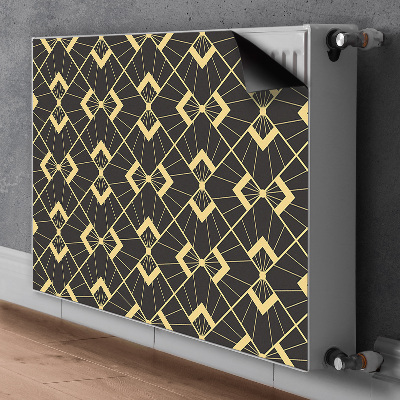 Magnetische mat voor de radiator Modern patroon