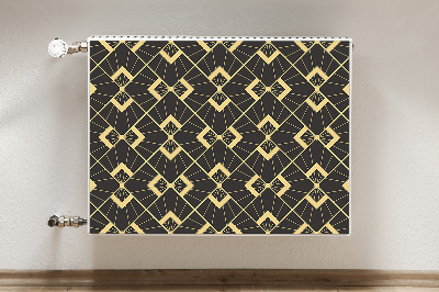 Magnetische mat voor de radiator Modern patroon