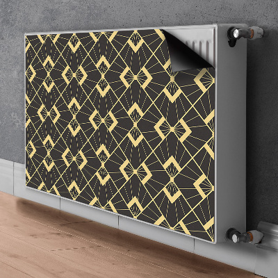 Magnetische mat voor de radiator Modern patroon