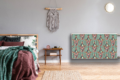 Decoratieve radiatormagneet Azteeks patroon