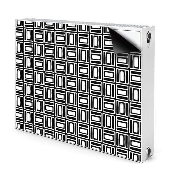 Decoratieve radiatormat Geometrisch patroon