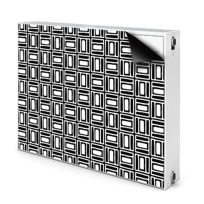 Decoratieve radiatormat Geometrisch patroon