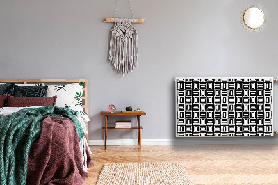 Decoratieve radiatormat Geometrisch patroon