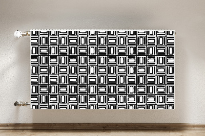 Decoratieve radiatormat Geometrisch patroon