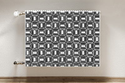 Decoratieve radiatormat Geometrisch patroon