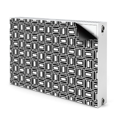 Decoratieve radiatormat Geometrisch patroon