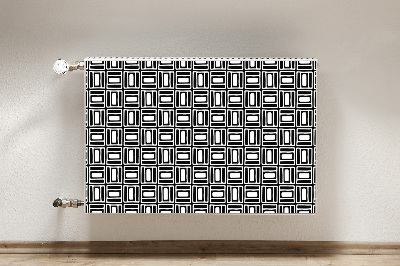 Decoratieve radiatormat Geometrisch patroon