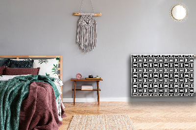 Decoratieve radiatormat Geometrisch patroon