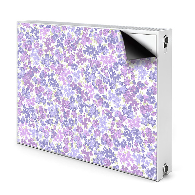 Magnetische mat voor de radiator Field of forget-me-notes