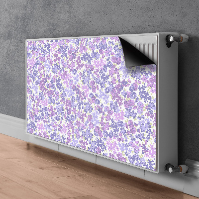 Magnetische mat voor de radiator Field of forget-me-notes