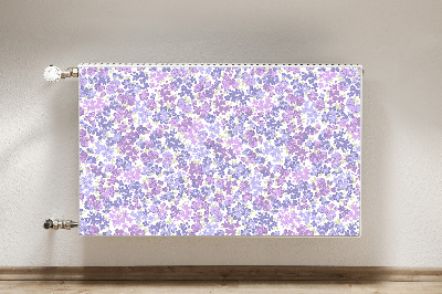 Magnetische mat voor de radiator Field of forget-me-notes