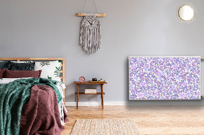 Magnetische mat voor de radiator Field of forget-me-notes