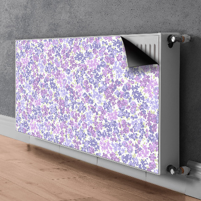Magnetische mat voor de radiator Field of forget-me-notes