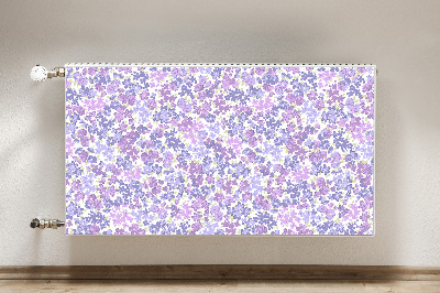 Magnetische mat voor de radiator Field of forget-me-notes