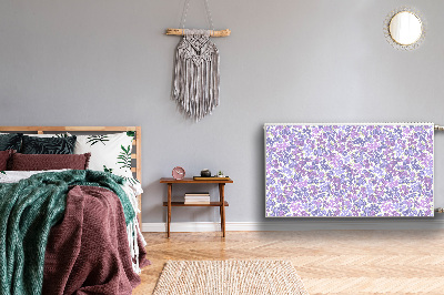 Magnetische mat voor de radiator Field of forget-me-notes