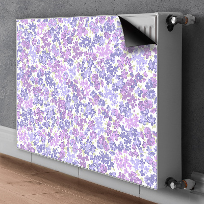 Magnetische mat voor de radiator Field of forget-me-notes