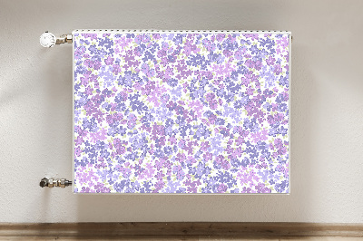 Magnetische mat voor de radiator Field of forget-me-notes
