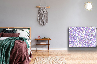 Magnetische mat voor de radiator Field of forget-me-notes