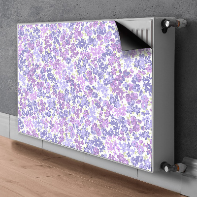 Magnetische mat voor de radiator Field of forget-me-notes