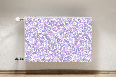 Magnetische mat voor de radiator Field of forget-me-notes