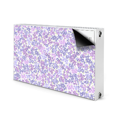 Magnetische mat voor de radiator Field of forget-me-notes