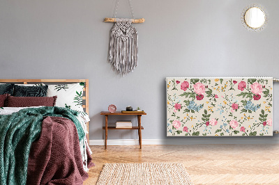 Magnetische bedrukte mat Kleurrijke bloemen