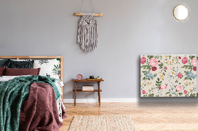 Magnetische bedrukte mat Kleurrijke bloemen