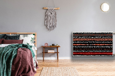 Magnetische mat voor de radiator Tribale patroon