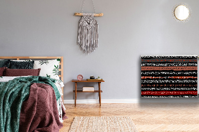 Magnetische mat voor de radiator Tribale patroon