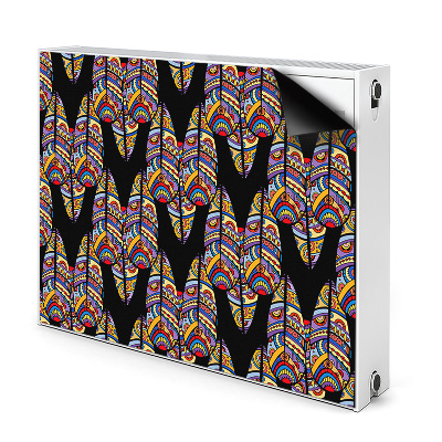 Magnetische radiatormat Tribale kunst