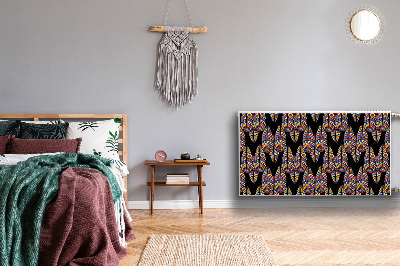 Magnetische radiatormat Tribale kunst