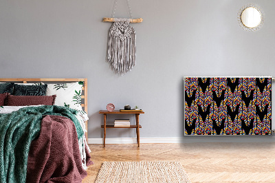 Magnetische radiatormat Tribale kunst