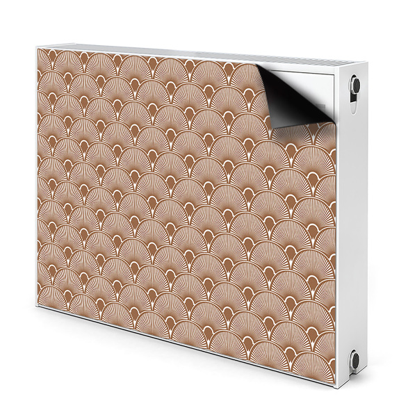 Magnetische radiatormat Art deco-stijl