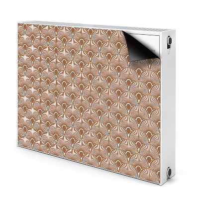 Magnetische radiatormat Art deco-stijl