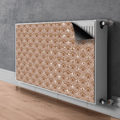 Magnetische radiatormat Art deco-stijl