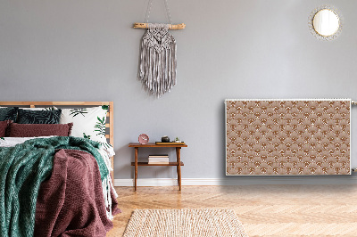 Magnetische radiatormat Art deco-stijl